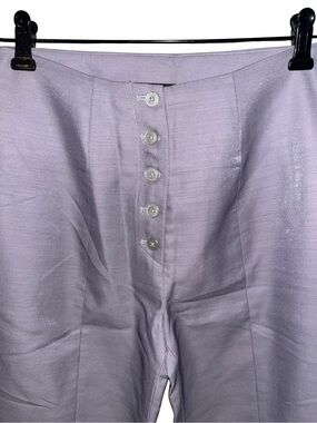 Silver Formal Flare Pants